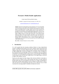Persuasive Mobile Health Applications