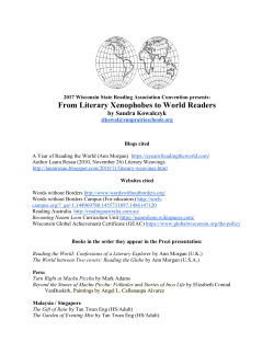 Kowalczyk - Wisconsin State Reading Association