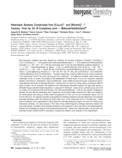Ni(mnt)2 - American Chemical Society