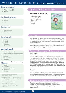 Ophelia Wild Secret Spy