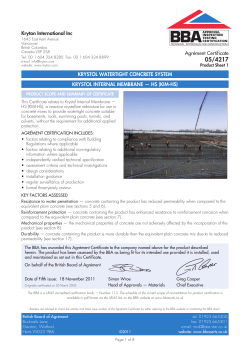 Krystol Internal Membrane -