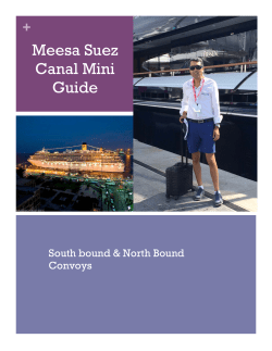 Meesa Suez Canal Mini Guide
