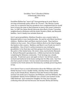 Gerri Doudera Molina interview