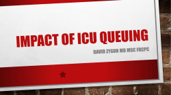 Outcomes &ndash; Impact of ICU Queing