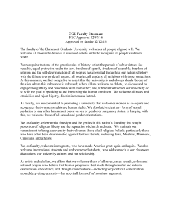 CGU Faculty Declaration 2016FInal.