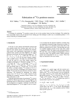 Fabrication of 58 Co positron sources - Deep Blue