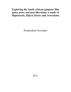 Thesis.  - ResearchSpace@UKZN