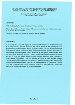 Papers 06 to 11 - Australian Earthquake Engineering Society
