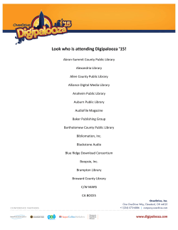 Look who is attending Digipalooza `15!