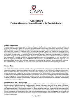 FLOR HIST 3319 - Virban - Spring 2017-2