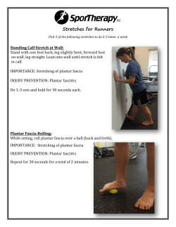 Stretches for Runners