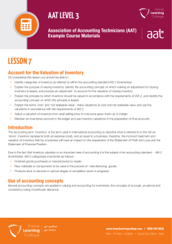 aat level 3 lesson 7 - Home Learning College