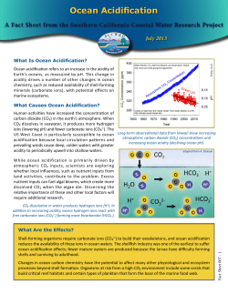 Ocean Acidification