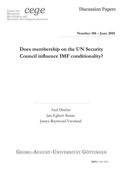 Does membership on the UN Security Council