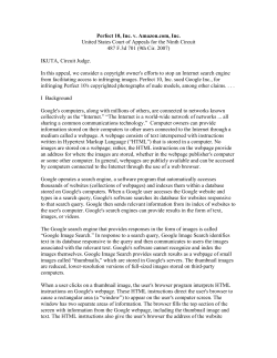 Perfect 10, Inc. v. Amazon.com, Inc. United States