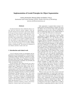 Implementation of Gestalt Principles for Object