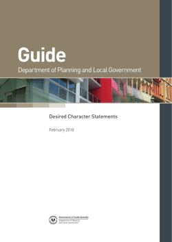 Desired character statements