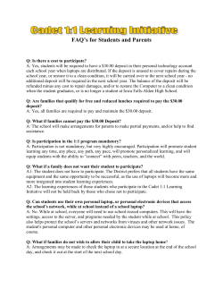 Student Parent FAQ