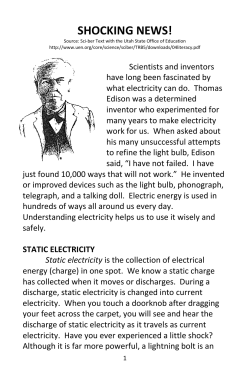 Electricity USOE Text