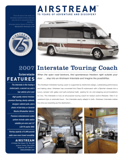 Interstate Touring Coach 2007