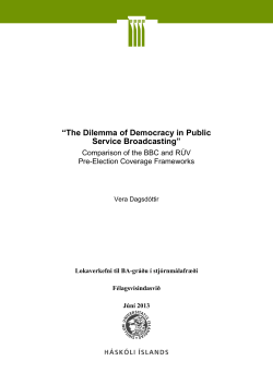 The Dilemma of Democracy in Public Service