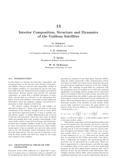 Interior Composition, Structure and Dynamics of the Galilean Satellites