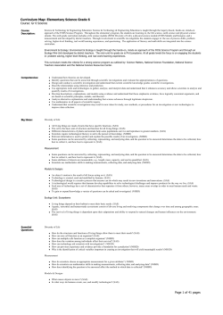 Science - Grade 6 - North Hills School District