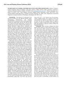 SEARCH FOR VULCANOIDS AND MERCURY SATELLITES FROM