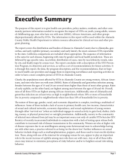 Sexually Transmitted Disease Morbidity Report