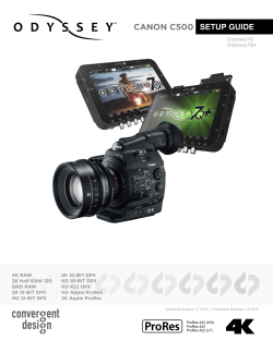 canon c500 - Cinequipt