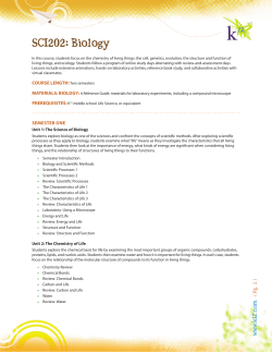 SCI202: Biology