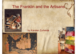The Franklin and the Artisans
