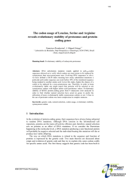 The codon usage of Leucine, Serine and Arginine reveals