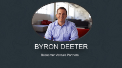 byron deeter - Bessemer Venture Partners