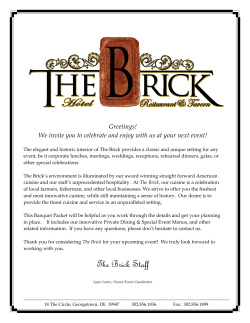 The Brick Staff - Brick Hotel On The Circle