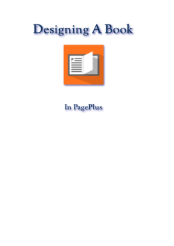 Designing a Book