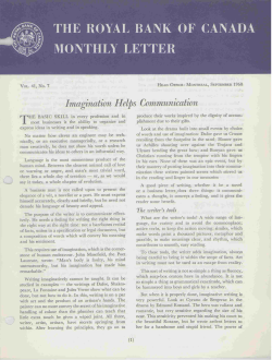 Imagination Helps Communication