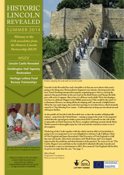 historic lincoln - Lincolnshire County Council