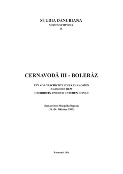absolute chronology for early civilizations in austria and central