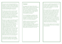 Surgical Wound Infections