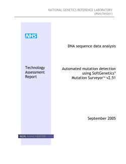 Technology Assessment Report