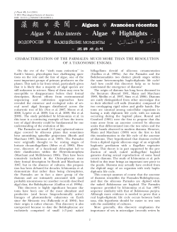 characterization of the parmales: much more than the resolution of a