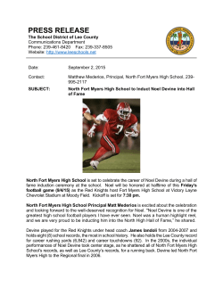NFMHS Noel Devine - Lee County School District