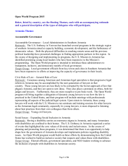 Open World Program - Hosting Themes (all countries)