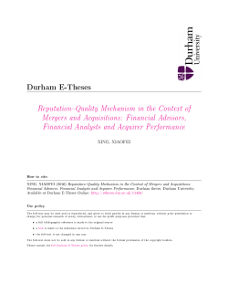 Chapter 1 - Durham e-Theses