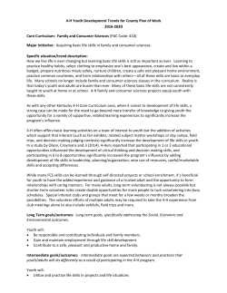 Family and Consumer Sciences - Kentucky 4-H