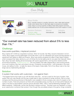 Case Study "Our oversell rate has been reduced from about 5% to