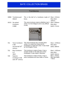 list of trombones