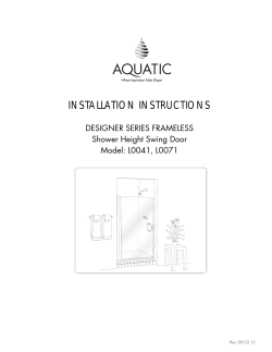 Installation Instructions