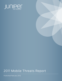 2011 Mobile Threats Report